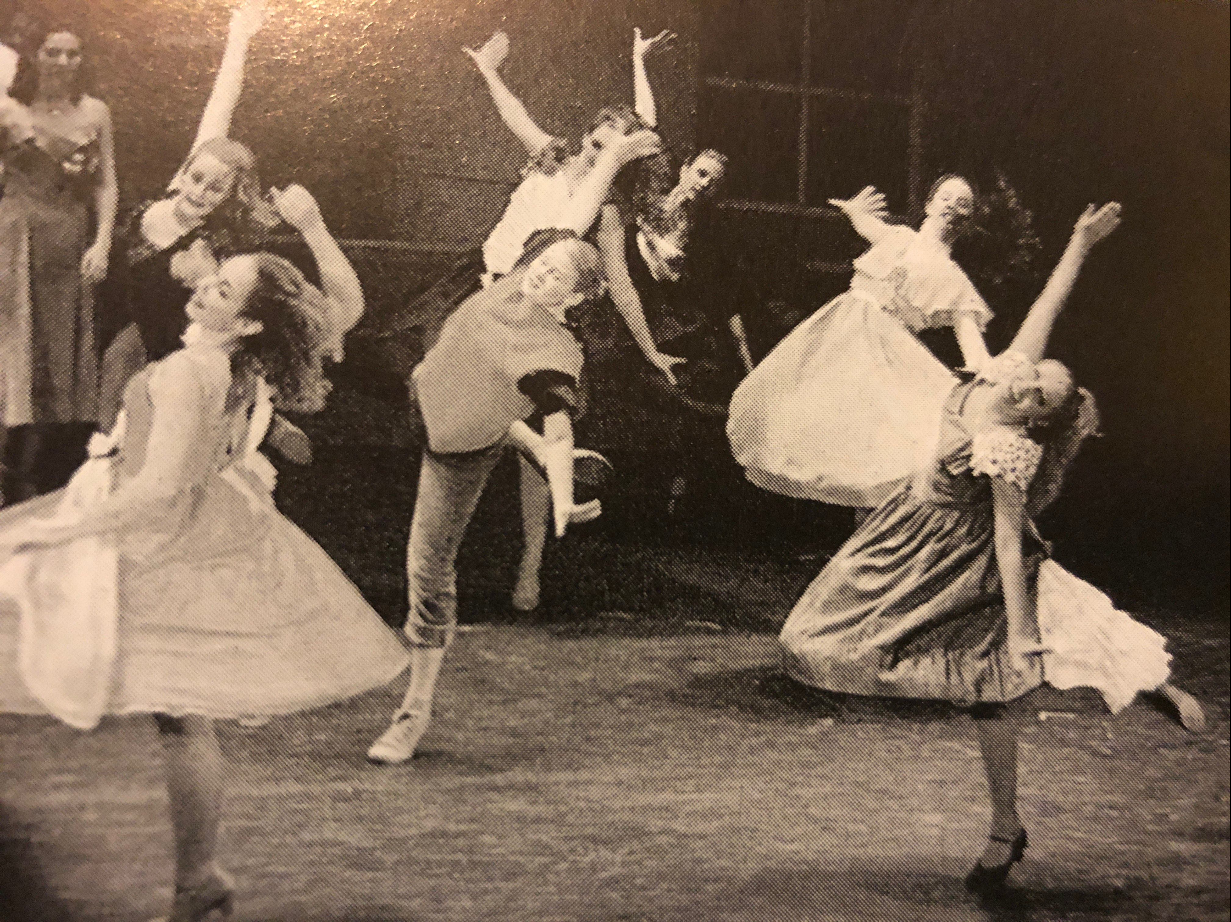 Amanda dances in a production of West Side Story.