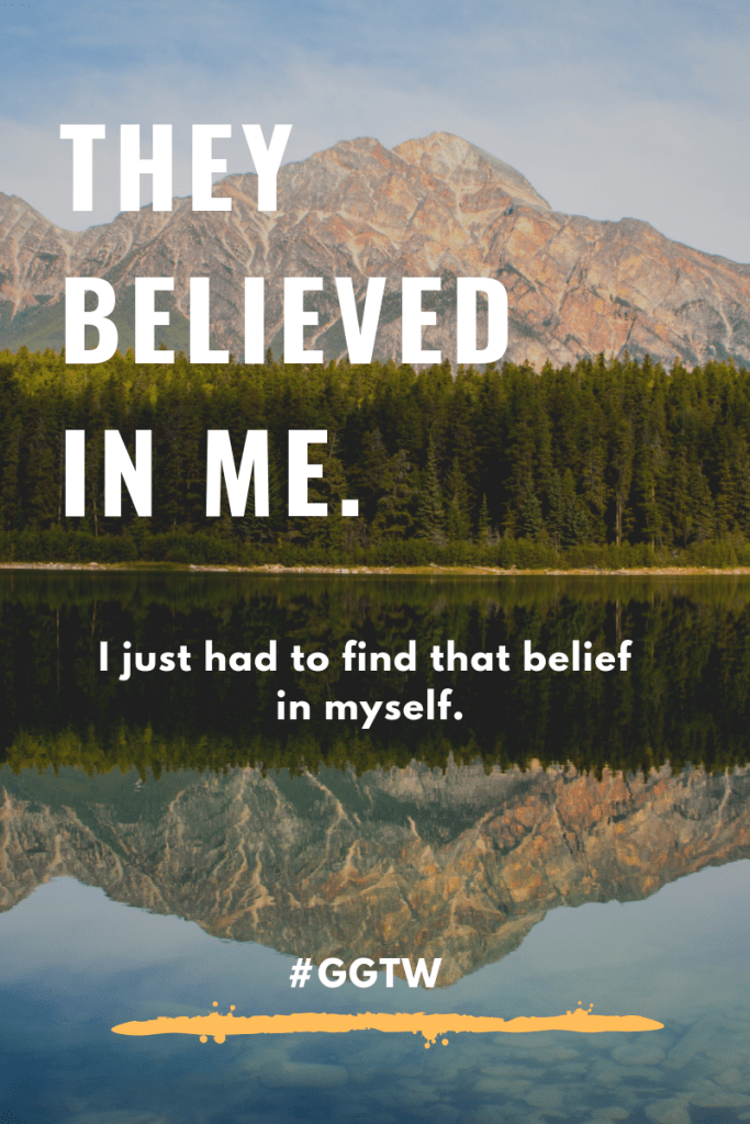 Mountain refected in water.