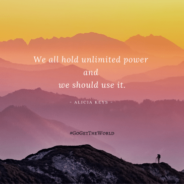 Person on a mountain