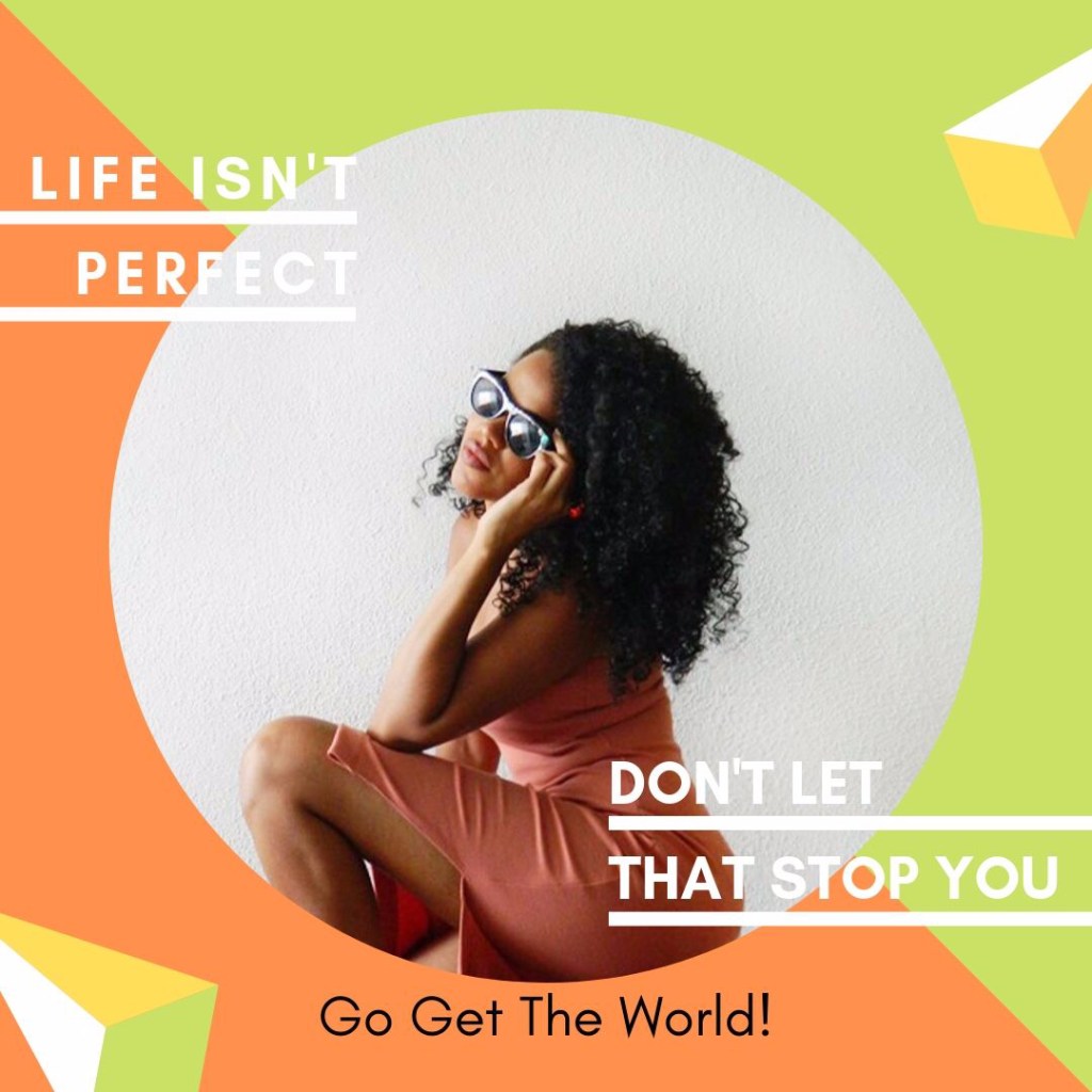 woman looking into a bright future